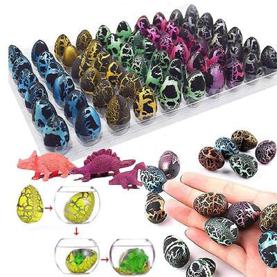 10pcs/set Magic Dinosaur Eggs Hatching In Water Growing Dino