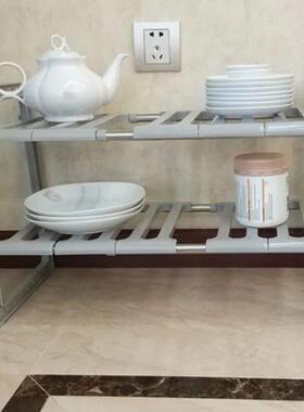 Adjustable 2Tier Under Sink with Removable Panels