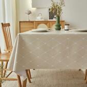 tablecloth cover plastic waterproof washable table mat big