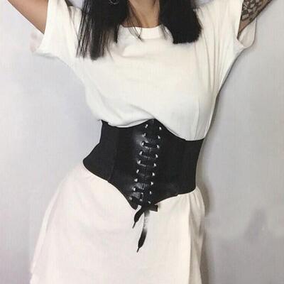 Women Elastic Slimming Extra Wide TIGHT Corset Lumbar Back W