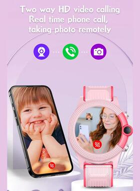 D36 4G Kids Smart Watch SIM Card GPS Video Call SOS Location