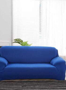 1-4 seaters fashion solid color recliner sofa covers soft