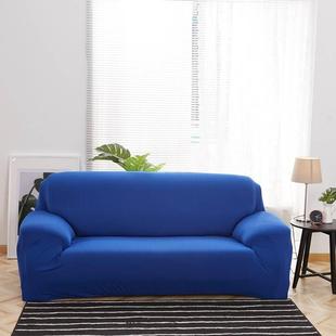 1-4 seaters fashion solid color recliner sofa covers soft