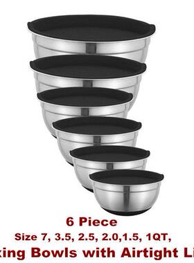 Mixing Bowls Metal Nesting Storage Bowls Mixing Serving
