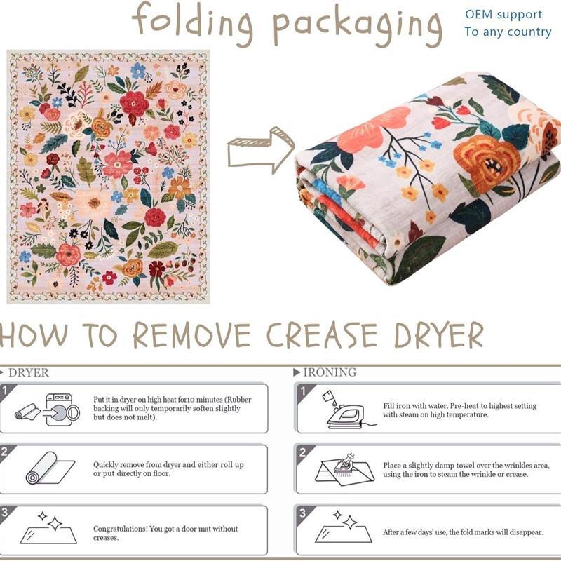 mere imitation living room folding washable carpet floor mat