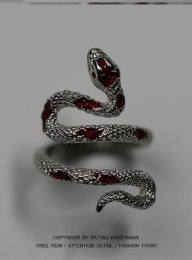 mens joint ring snake punk Male domineering finger ring戒指
