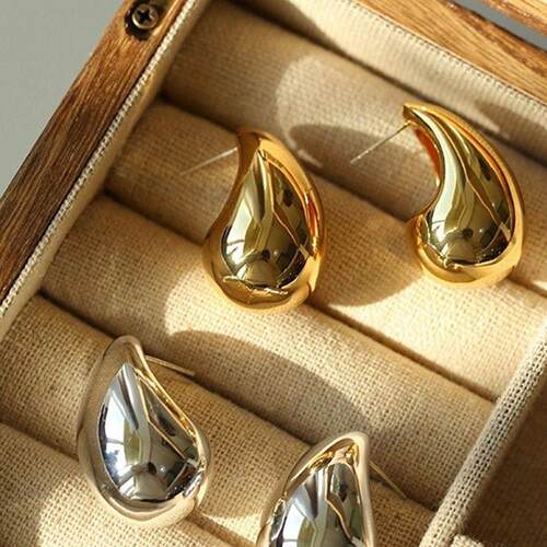 Chic Exaggerate Big Waterdrop Drop Earrings for Women Dupes
