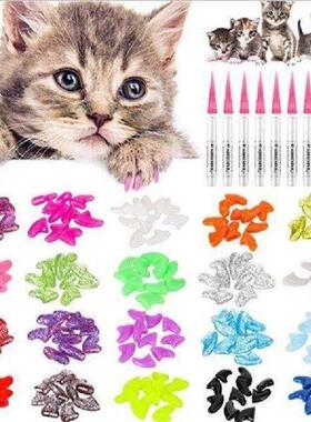 200Pcs Colorful Cats Claw Protectors Pet Covers Furniture