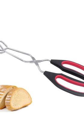 BBQ Tools Barbecue Scissor Tongs Grilled Food Tong Long Hand