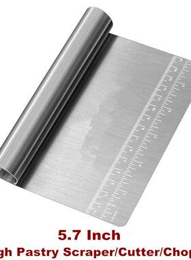 Dough Pastry Scraper Cutter Chopper Separator Scale Knife