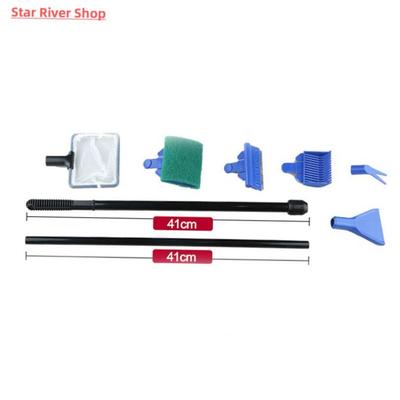 Hot 5 In 1 Aquarium Tank Cleaner Set Fish Net Aquarium clea