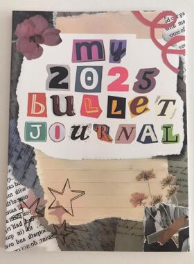 2pcs热销记事本 my 2025 bullet journal 情绪记录本生活记事本