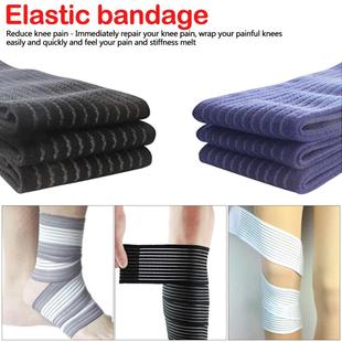 Knee Support Strap Shin Guard Compression Elastic Bandage