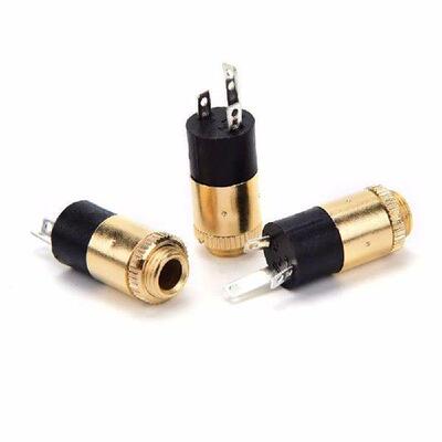 5pcs Gold PJ392 3.5mm Stereo Female Sockect Jack 3.5 Audio