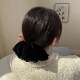 法式 3件8折 超大号丝绒发圈女丸子头大肠圈优雅气质高级感发饰