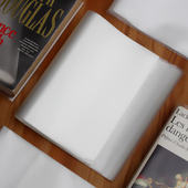 定制无字空白包书皮磨砂透明A4学生课本卡册保护套塑料膜防水16k