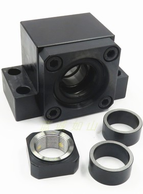 现货方形丝杆支撑座AK25 替代BSW25 LEB41-25 轴承座 螺杆固定座