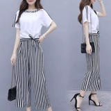 Летний весенний шифоновый комплект, коллекция 2023, в западном стиле