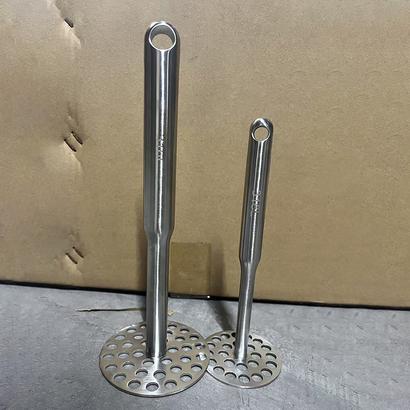 316不锈钢实心压泥器压薯器家用宝宝辅食捣碎压土豆泥神器捣泥器