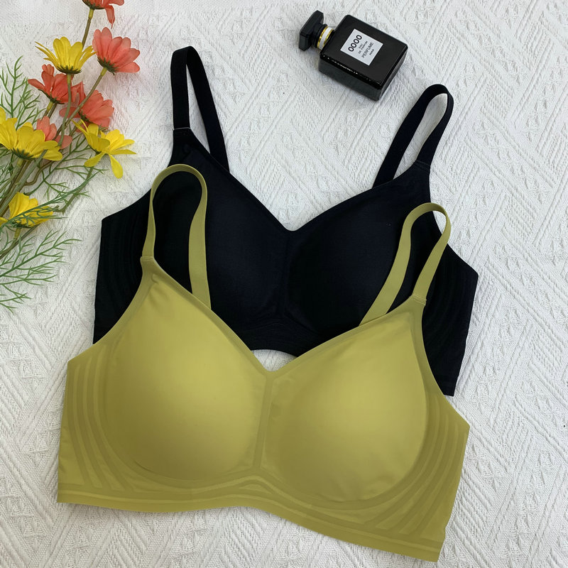 夏季新款薄杯固定无钢圈文胸