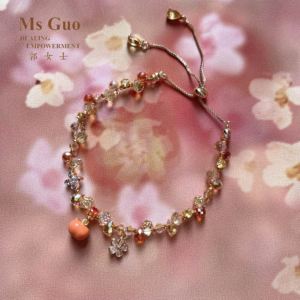 MsGuo手工柿子赋能手链水晶滴油