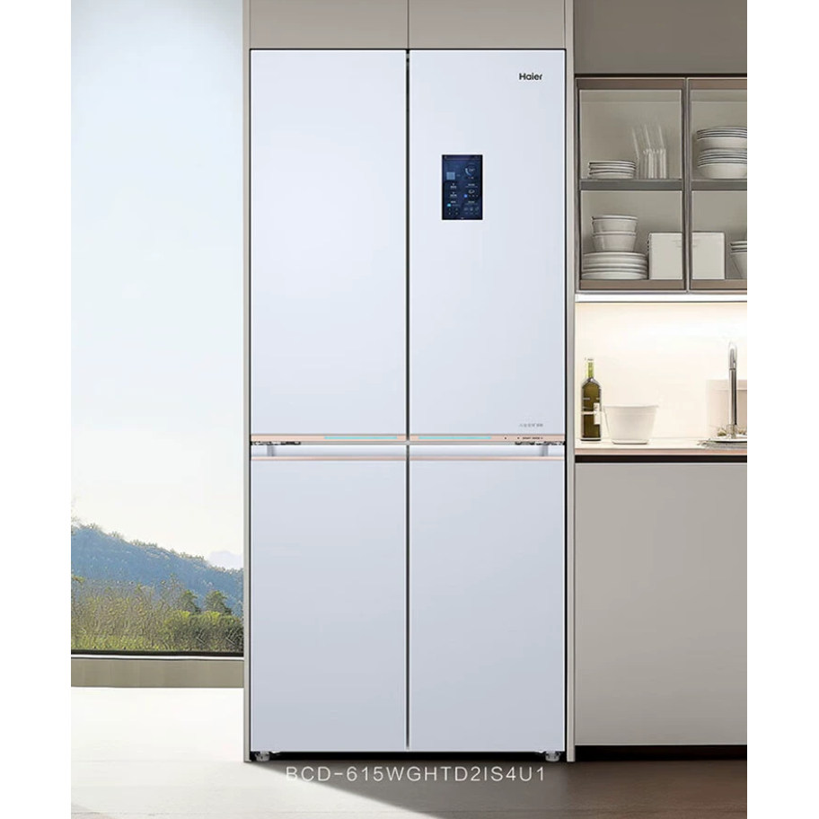 Haier/海尔 BCD-615WGHTD2IS4U1 AI智能风冷变频十字对开门冰箱