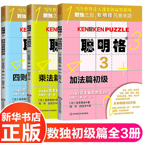 新华正版聪明格初级篇全套3册