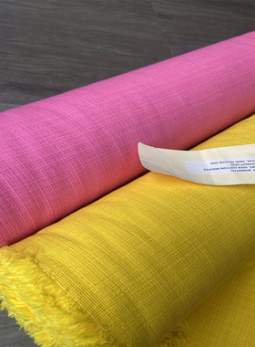 BONOTTO意大利高端棉质地花呢时装定制面料服饰裙子手工小香布料