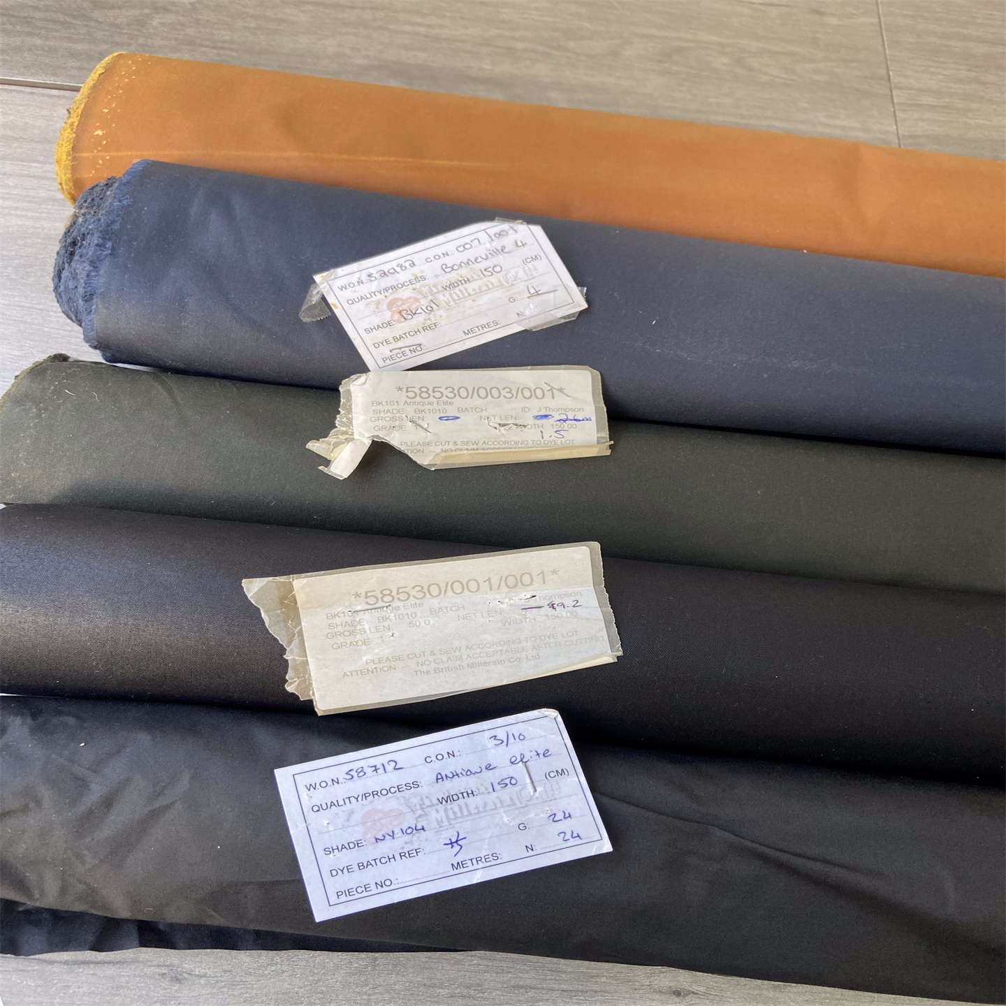 英国BRITISHMILLERAIN油蜡布