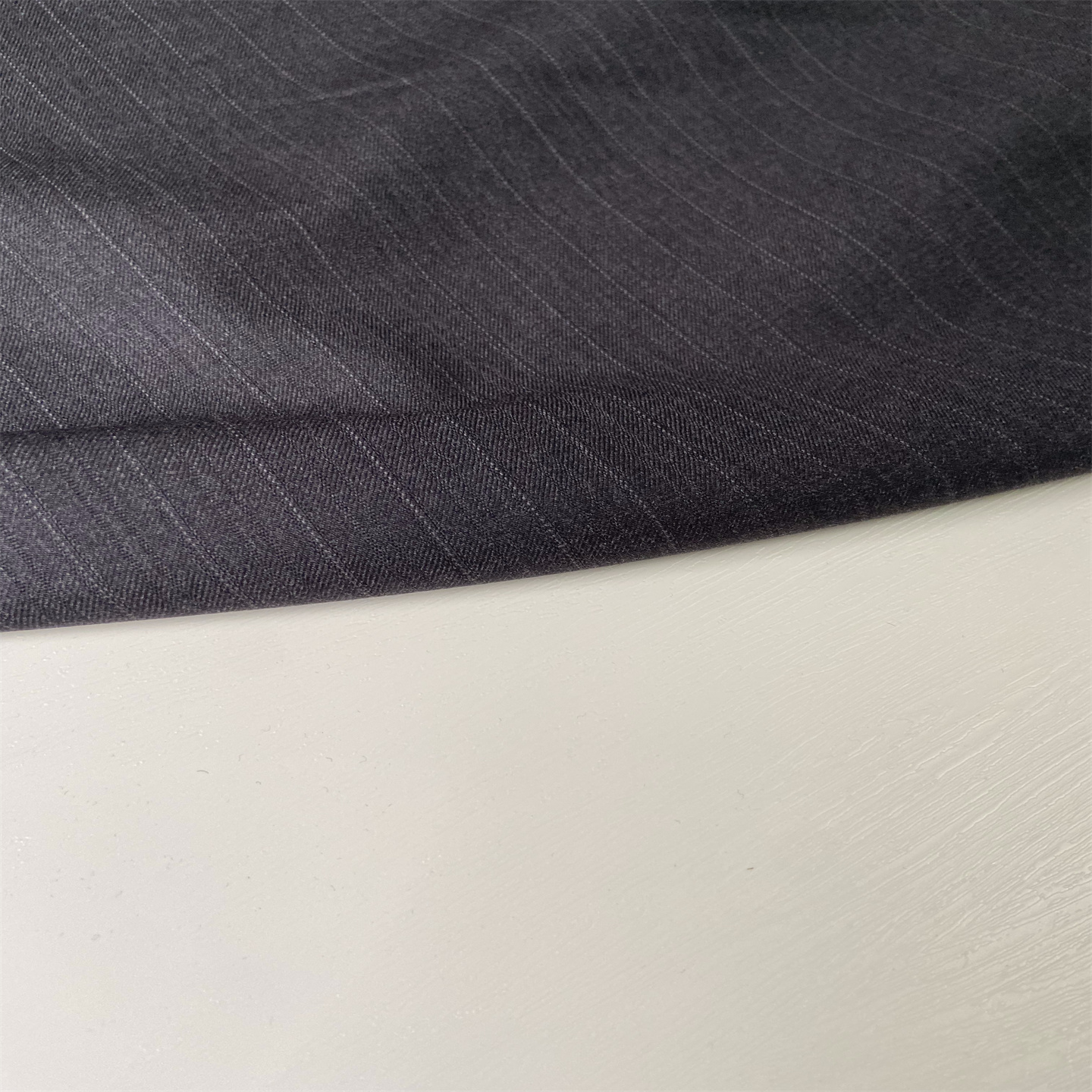 布队CERRUTI深灰条纹精纺布料