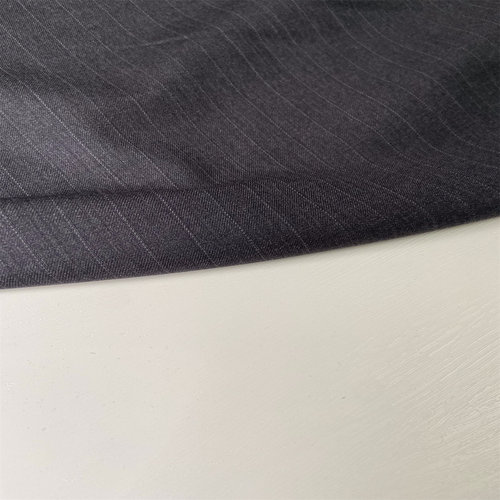 布队CERRUTI深灰条纹精纺布料