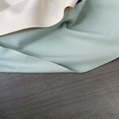 优质薄荷绿米色哥弟四面弹罗马布亲肤密实加厚垂坠裙子裤 子面料