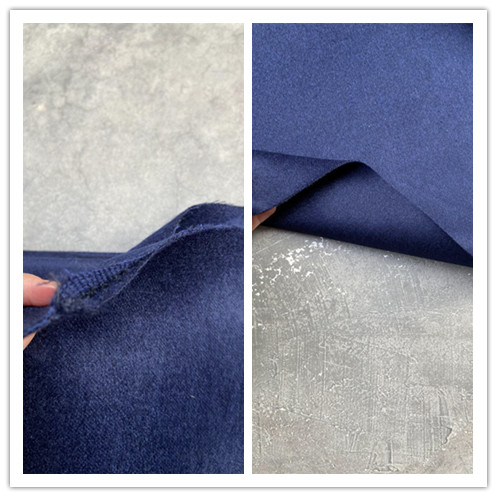 羊毛呢大衣外套双层双面光泽面料