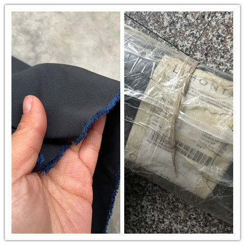 黑色意大利进口尾货高端limonta横肌理感时装面料设计师布料服饰
