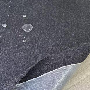 SYSTEM暴风雨系列顺毛纯羊毛秋冬高级布料 STORM 炭黑LORO PIANA