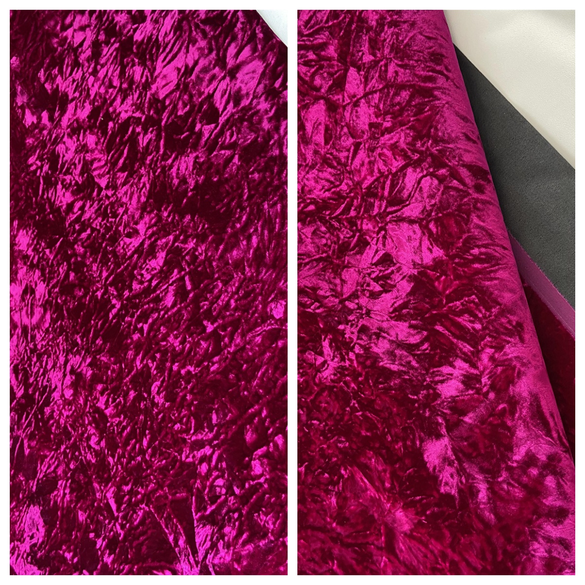 桑蚕丝真丝服饰手工丝绒挺阔布料