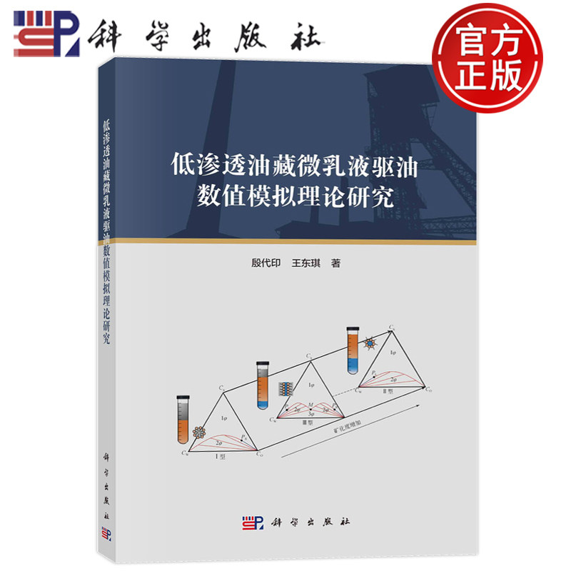 现货速发】低渗透油藏微乳液驱油数值模拟理论研究 殷代印,王东琪9787030756534科学出版社