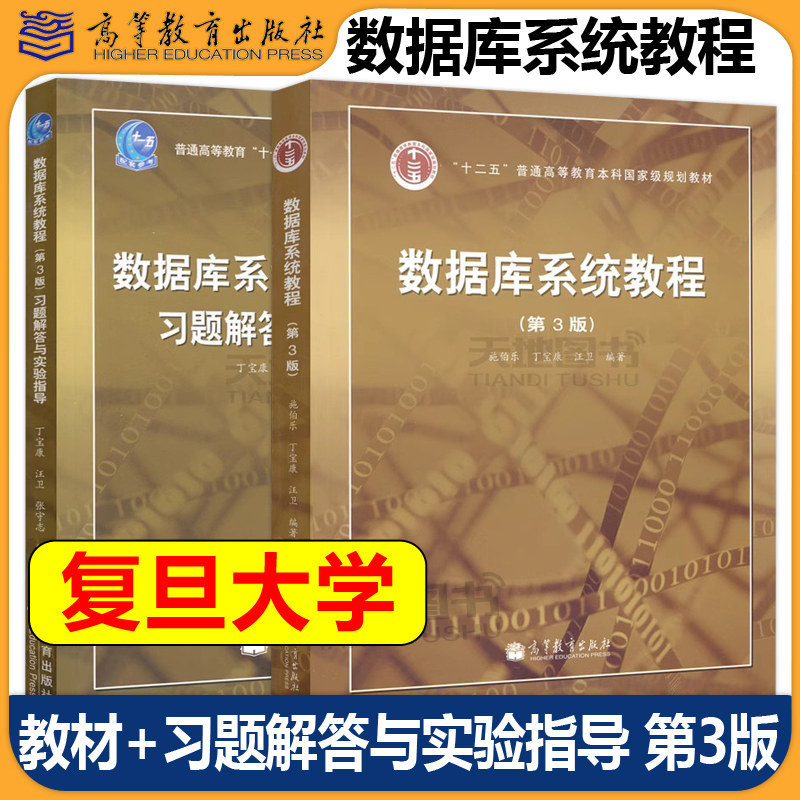包邮复旦大学数据库系统教程图片