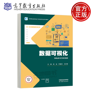 正版包邮 数据可视化 练金 苏重来 王庆春 高等职业教育电子商务专业系列教材之一 高等教育出版社