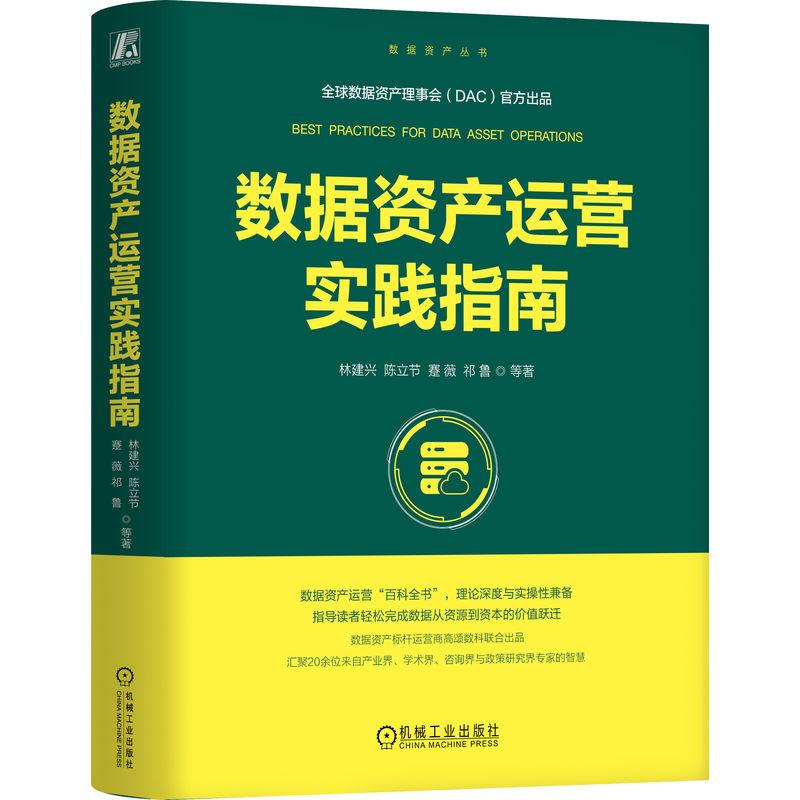 官方正版 数据资产运营实践指南 林建兴 陈立节 蹇薇 祁鲁 等 机械工业出版社