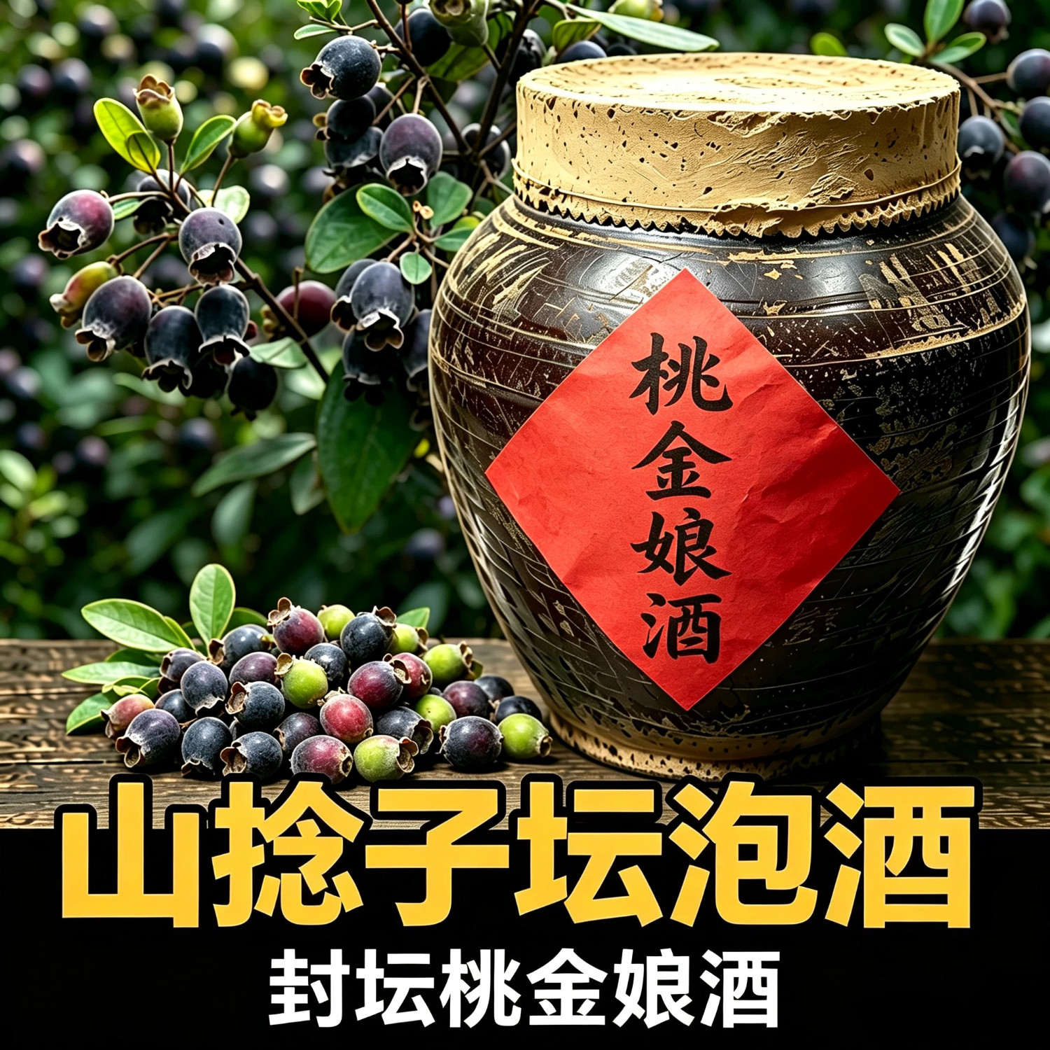 山捻子地窖果酒微醺10斤40度