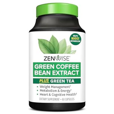 Zenwise Health Green Tea Extract with Green Coffee Bean E