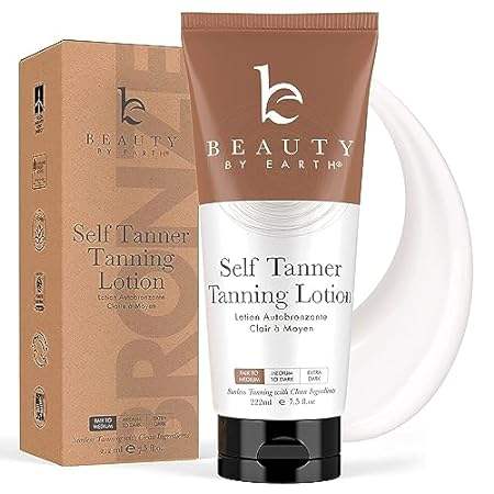 Tanning Lotion Self Tanner - With Natural and Organic Ing