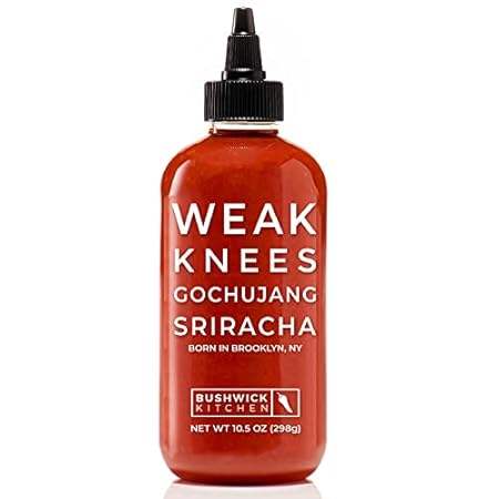 Weak Knees Gochujang Sriracha Hot Sauce， Sriracha Sauce 1