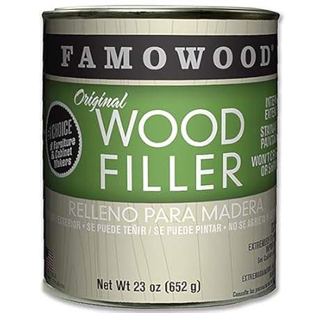36021142 Wood filler . 1 Pint Walnut Wood Putty
