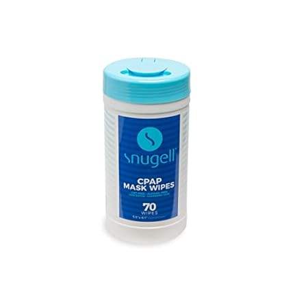 CPAP Mask Wipes by Snugell | 70 Count | Unscented | 100%