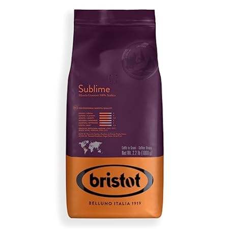 Bristot Sublime Italian Espresso Coffee Beans Whole | Med