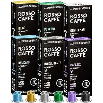 Rosso Coffee Capsules for Nespresso Original Machine - 60