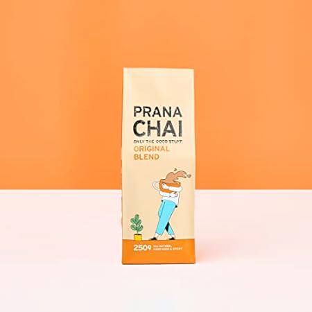 Prana Chai ORIGINAL Masala Blend 250 g - All-Natural， no