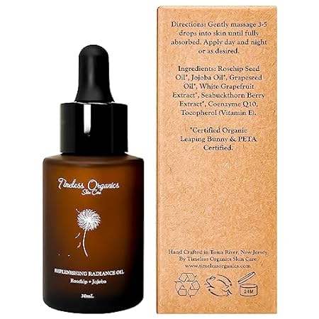 Timeless Organic Replenishing Radiance Oil - Grapeseed Oi